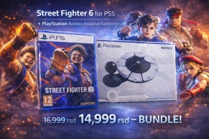 PS5 Street Fighter 6 + PlayStation Access Controller – NOVO (BUNDLE)