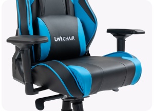 UVI Chair Sport XL Plava gejmerska / kancelarijska stolica - Img 8