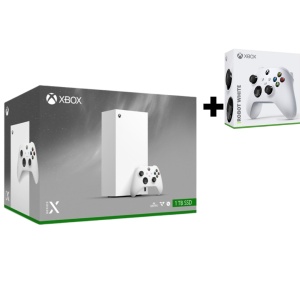 XBOX Series X 1TB Robot White (digital) + Wireless Controller Robot White - Img 1