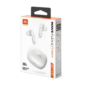 JBL Wave Flex 2 White Bežične bubice