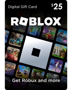 Roblox Gift Card $25 - Digital Code 2500 robloxa