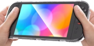 Silikonska zaštita za Nintendo Switch 2 konzolu - Transparent