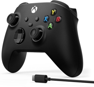 Gamepad Microsoft XBOX Series X Wireless Controller + Cable - Carbon Black - Img 2
