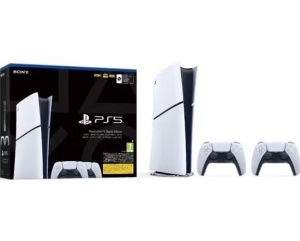 Konzola Sony Playstation 5 PS5 825GB Slim Digital + Dualsense White