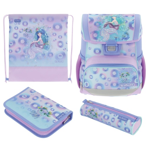 Ghiozdan echipat Loop Plus, motiv Mystic Mermaid