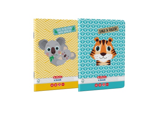 Caiet A5 48 file, dictando, motiv Cute Animals