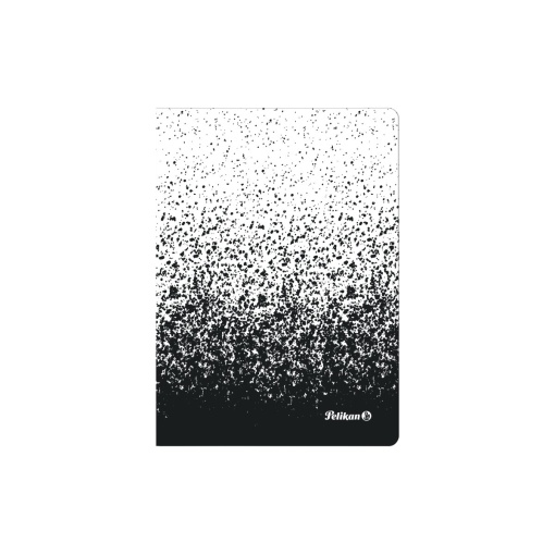 Caiet A6, 80 file patratele, Color Edition, culoare alb / negru