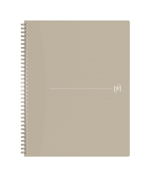 Caiet Oxford Origins, A4+ 70 file, hartie Optik 90g/mp, spira dubla, scribzee, dictando, culoare bej