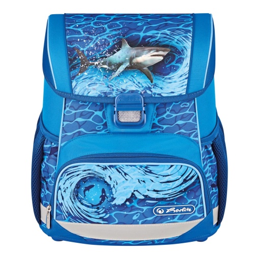 Ghiozdan neechipat Loop, motiv Blue Shark