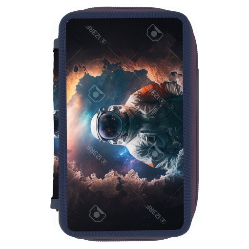 Penar neechipat 2 compartimente, motiv Astronaut