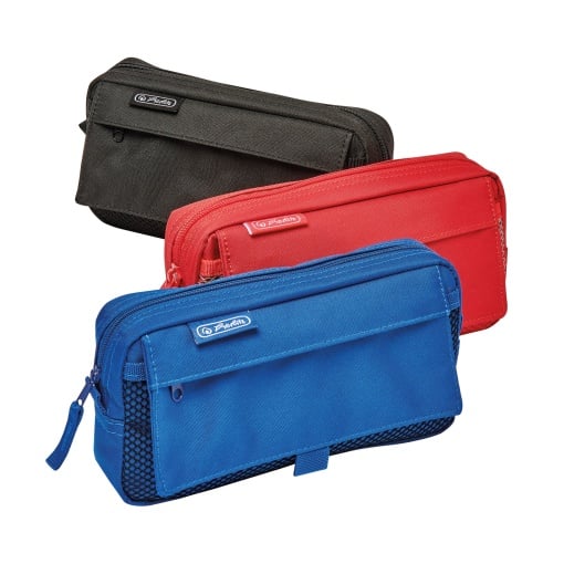 Penar tip etui 2 compartimente, diverse culori