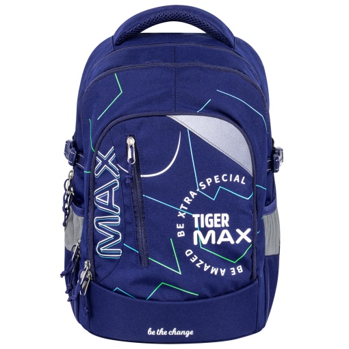 Rucsac Max Pro 2, motiv Cyan Zone