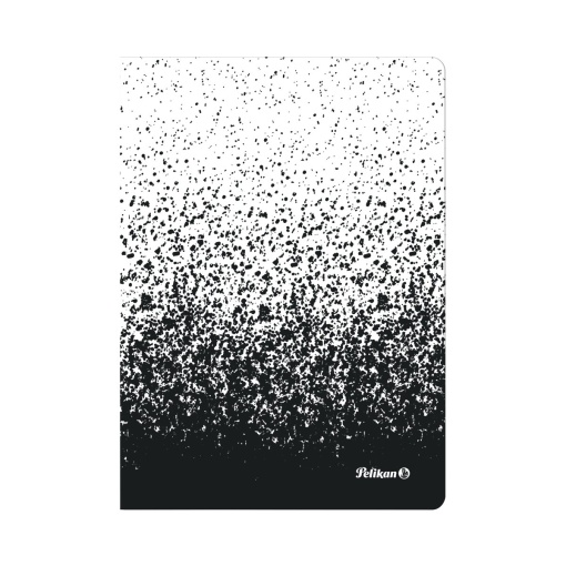 Caiet A5, 80 file patratele, Color Edition, culoare alb / negru