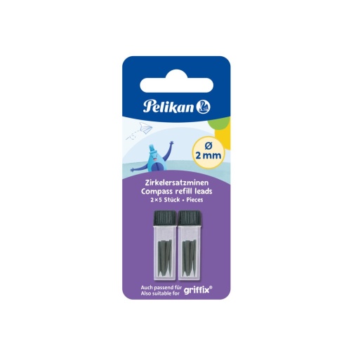 Rezerve mine compas Griffix, 2mm, 2 cutii x 10 buc
