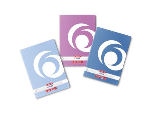Caiet A4 48 file patratele, motiv Rainbow