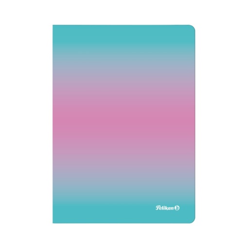 Caiet A5, 80 file patratele, Color Edition, culoare roz / menta