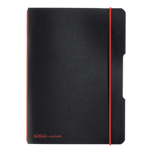 Caiet my.book flex A5, 40 file, dictando, negru