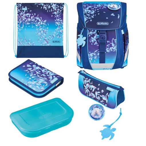 Ghiozdan echipat FiloActive Plus XL, motiv Blue Ice