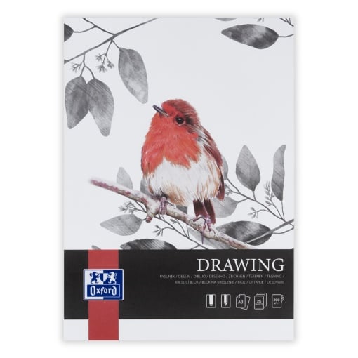 Bloc desen Drawing A3, 25 file, hartie 200g/mp, colectia Oxford Artistic