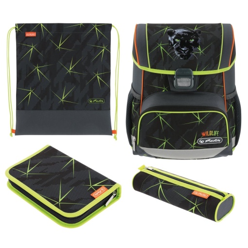 Ghiozdan echipat Loop Plus, motiv Wild Life