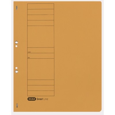 Dosar cu capse Elba Smart Eyelet A4 1/1, capacitate 200 coli, culoare galben