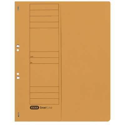 Dosar cu capse Elba Smart Eyelet A4 1/2, capacitate 200 coli, culoare galben