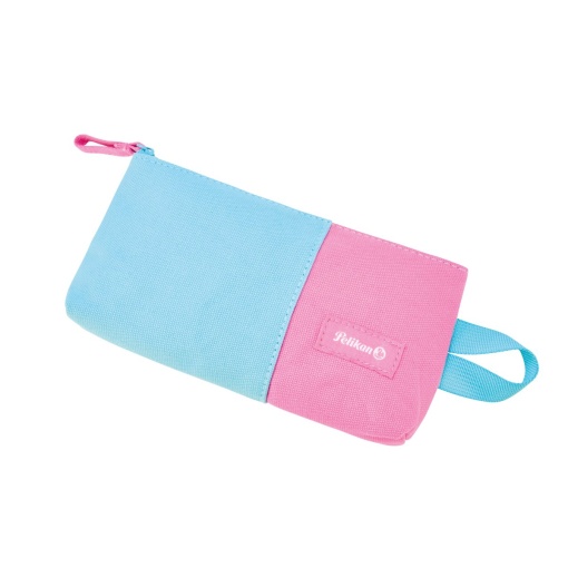 Penar tip etui plat Wow Color Edition, culoare roz/turcoaz
