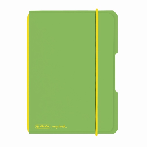 Caiet my.book flex A6, 40 file, dictando, verde