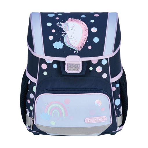 Ghiozdan echipat Loop Plus, motiv Unicorn Dreams