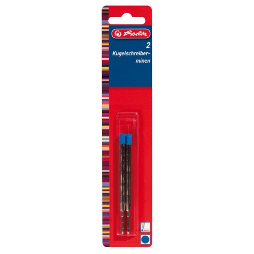 Mine pix tip parker, culoare albastru, set 2