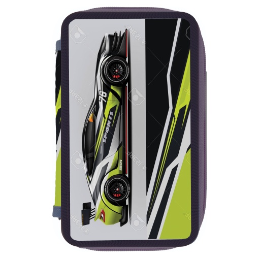 Penar neechipat 3 compartimente, motiv Speed Car
