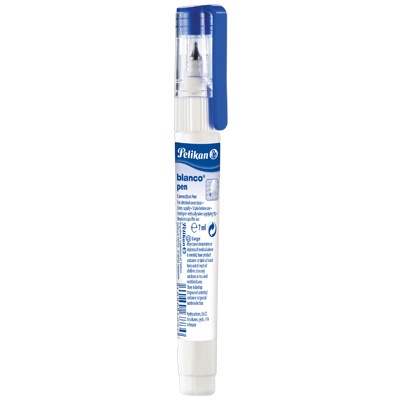 Pix corector blanco pe baza de solvent, varf metalic, 7ml