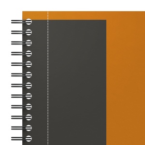 Agenda organizator Oxford International Active Book, A5+ 80 file, hartie Optik 90g/mp, spira dubla, scribzee, dictando, culoare portocaliu - Img 9