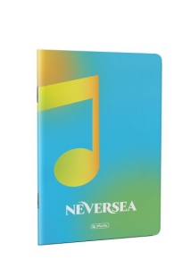 Caiet A4, 80 file, patratele, motiv Dreams of Neversea - Img 3