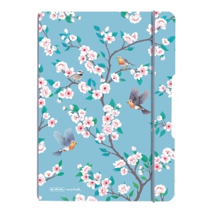Caiet my.book flex A5, 40 file, dictando, motiv Ladylike Birds - Img 1