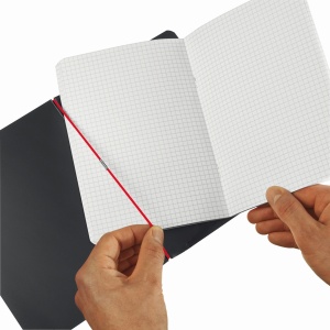Caiet my.book flex A5, 40 file, patratele, negru - Img 3