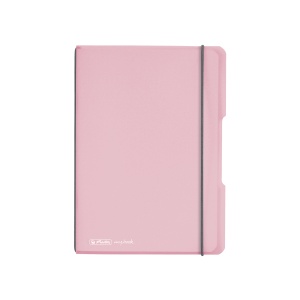 Caiet my.book flex A6, 40 file dictando, culoare roz