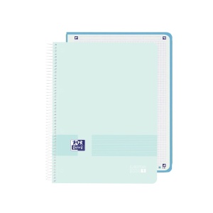 Caiet Oxford Europeanbook 1 Live & Go A4+ 80 file, Write & Erase, scribzee, patratele, mix culori pastel - Img 5