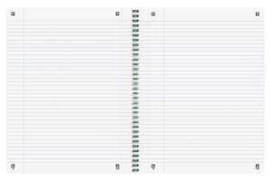 Caiet Oxford Origins, A4+ 70 file, hartie Optik 90g/mp, spira dubla, scribzee, dictando, culoare verde - Img 4