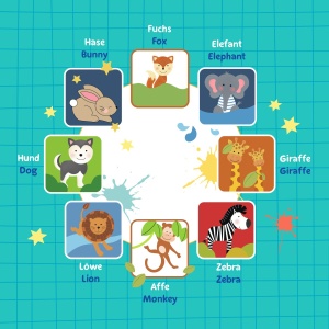 Carte pentru activitati creative cu decupaje, motiv Animale, A4 32 file - Img 3