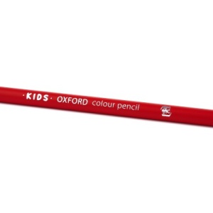 Creioane colorate rotunde Oxford Kids, mina 3 mm, set 12, diverse motive - Img 9