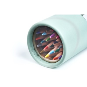 Creioane colorate rotunde Oxford Kids, mina 3 mm, set 26, include argintiu si auriu, diverse motive - Img 8