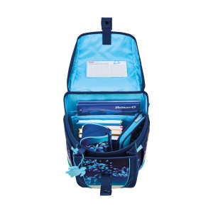 Ghiozdan echipat FiloActive XL Plus, motiv Blue Ice - Img 6