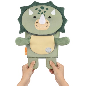 Ghiozdan gradinita Mini Zoomies, motiv Green Dino - Img 2