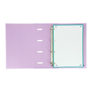 Mapa Oxford Touch A4+ cu 4 inele 80 file patratele - Img 2