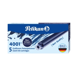 Patroane cerneala 4001, dimensiune mare, culoare albastru inchis, set 5 - Img 1