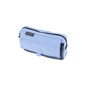 Penar tip etui 2 compartimente, diverse culori pastel - Img 3
