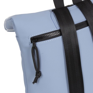 Rucsac Mart-Los Angeles Rolltop Mini, culoare albastru deschis - Img 6