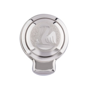 Stilou Editie Speciala Metal Sleeve Souverän® M805, penita M aur 18k, manson argint prelucrat cu laser - Img 9