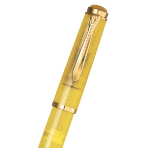 Stilou Editie Speciala Pyrite Classic M200, penita F + calimara Edelstein cadou - Img 10